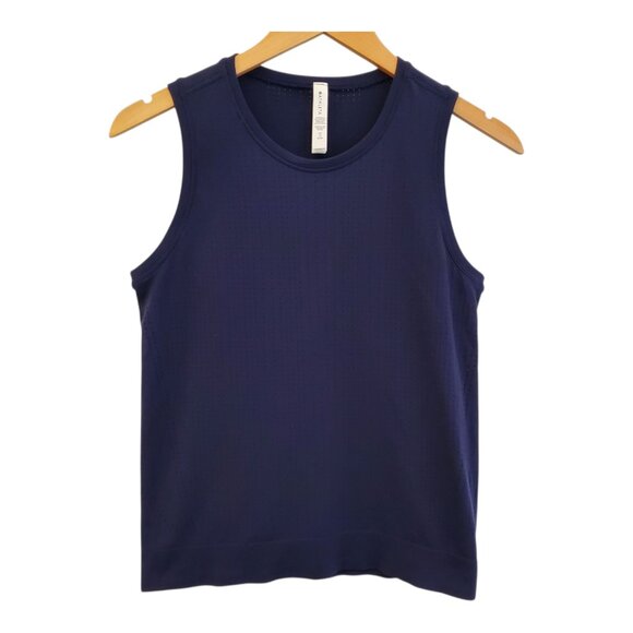 Athleta Tops - Athleta Blue Sleeveless Tank